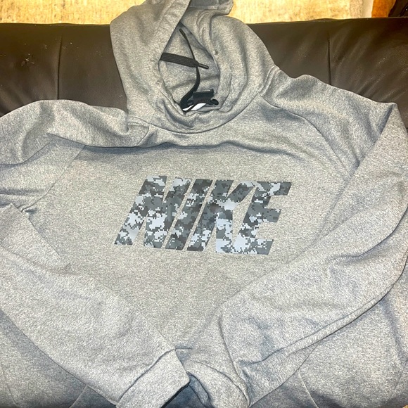 Nike Other - Grey NIKE hoodie dri fit xxl sweatshirt men’s